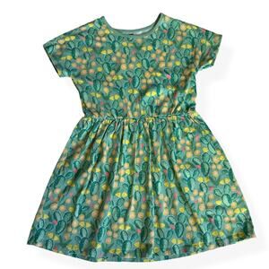 Tea Collection Cactus Flower Twirl Dress Girls 8